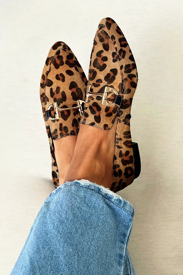 Clara | Mocassini Eleganti Leopardo