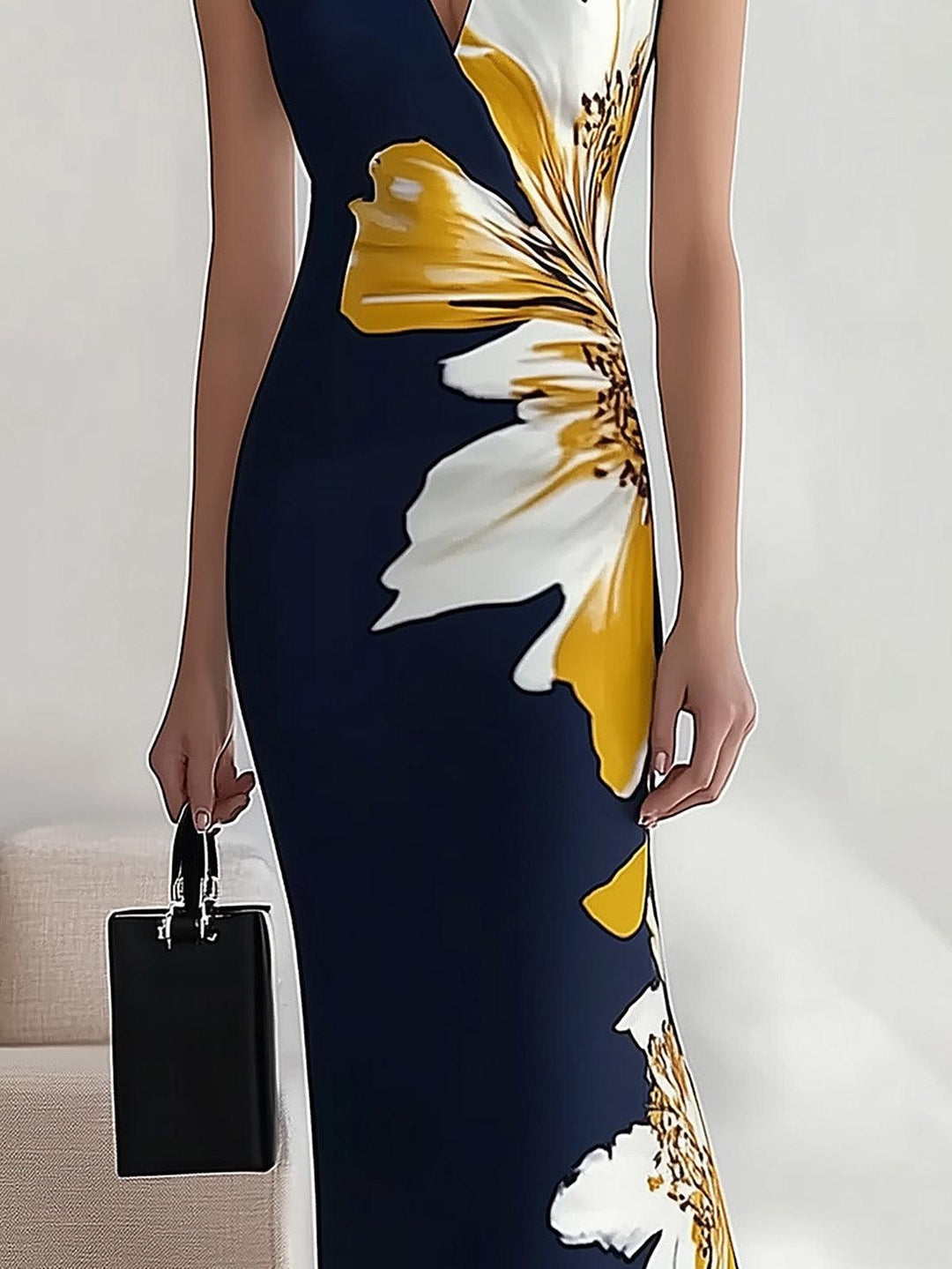 Penelope | Abito Midi Elegante da Festival Glamour da Spiaggia