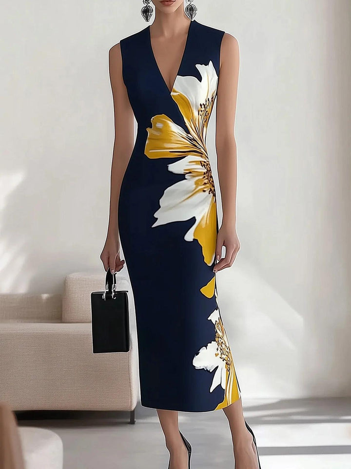 Penelope | Abito Midi Elegante da Festival Glamour da Spiaggia