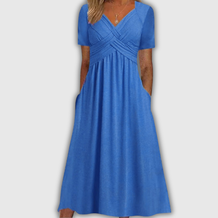 Elisa | Abito elegante a incrocio