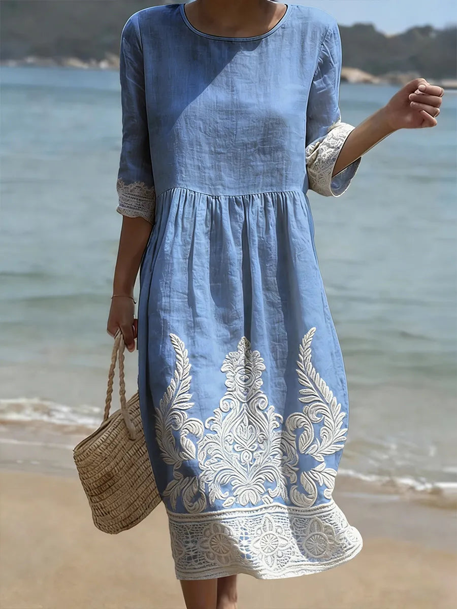Costanza | Abito casual da donna con stampa floreale
