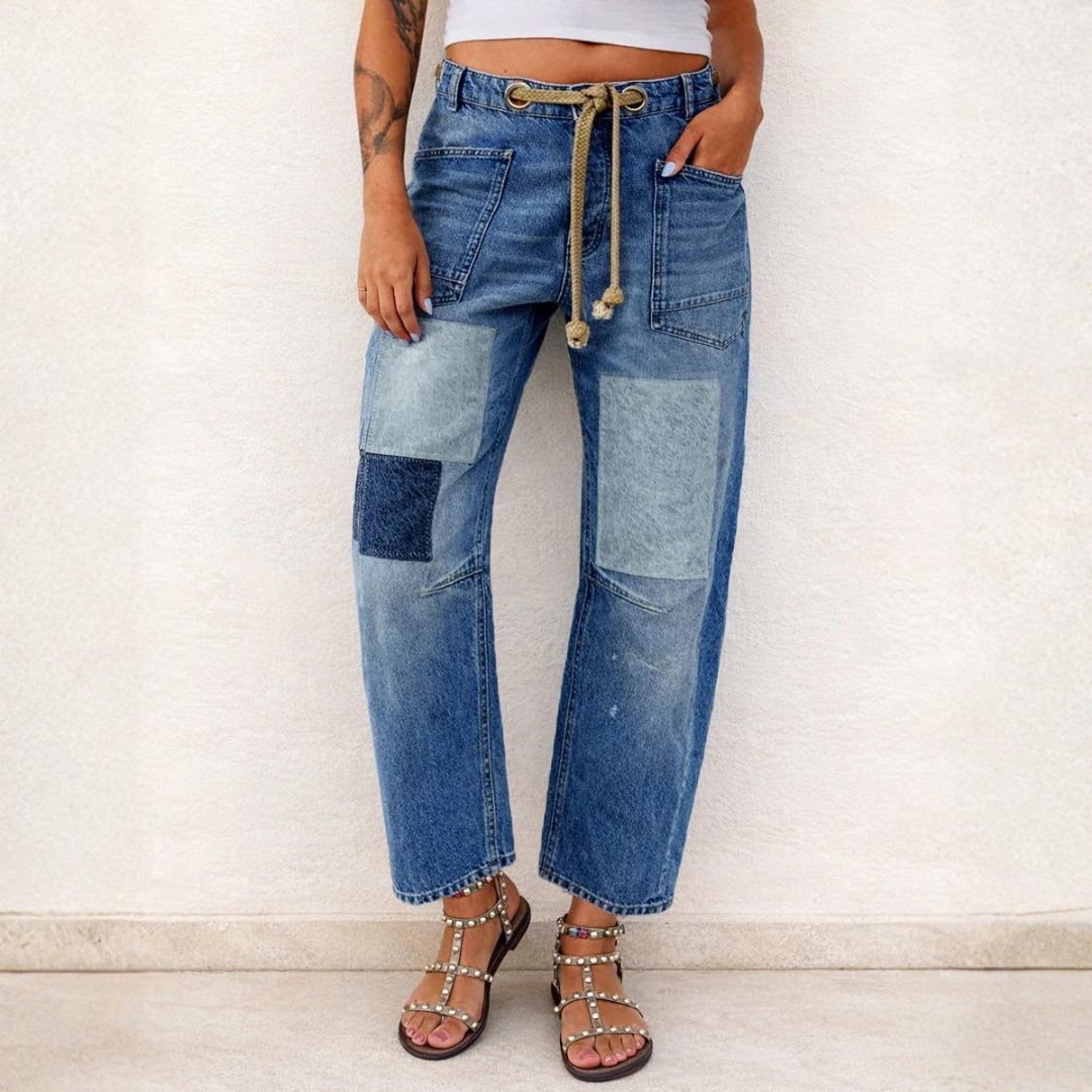 Elisa - Jeans patchwork