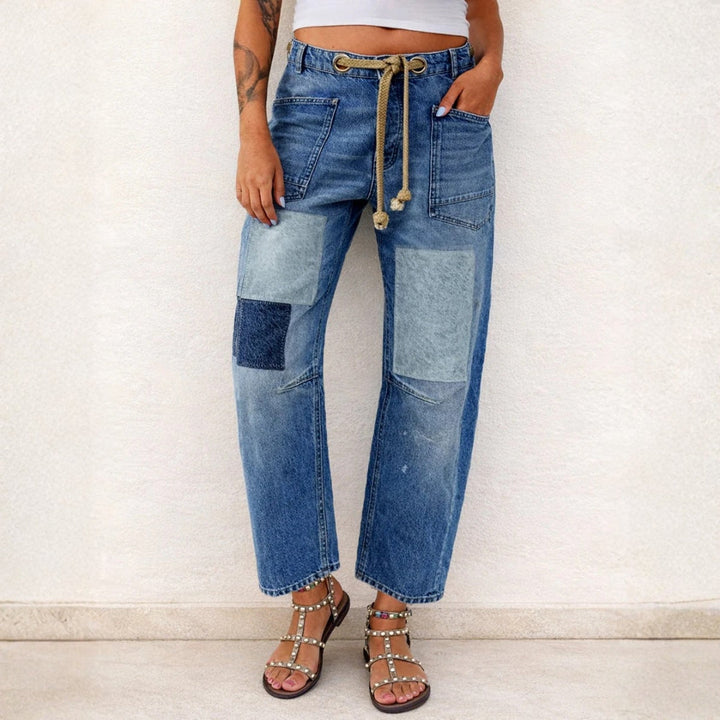 Elisa - Jeans patchwork