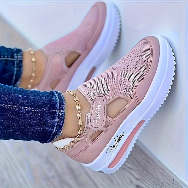 Giada | Scarpe da ginnastica traspiranti slip-on con comfort stabile
