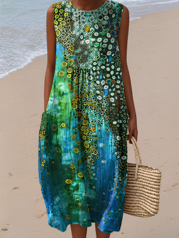 Eleonora | Zara Reef Midi Abito