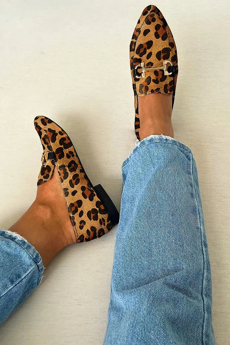 Clara | Mocassini Eleganti Leopardo