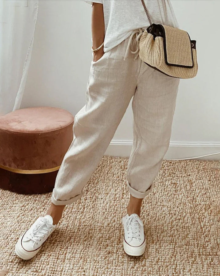 Giada | Pantaloni Fluidi Confortevoli ed Eleganti