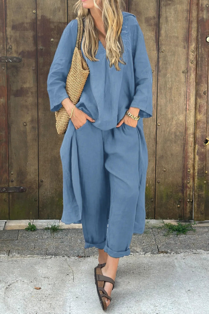 Louisa | Insieme Eleganza Drappeggiata