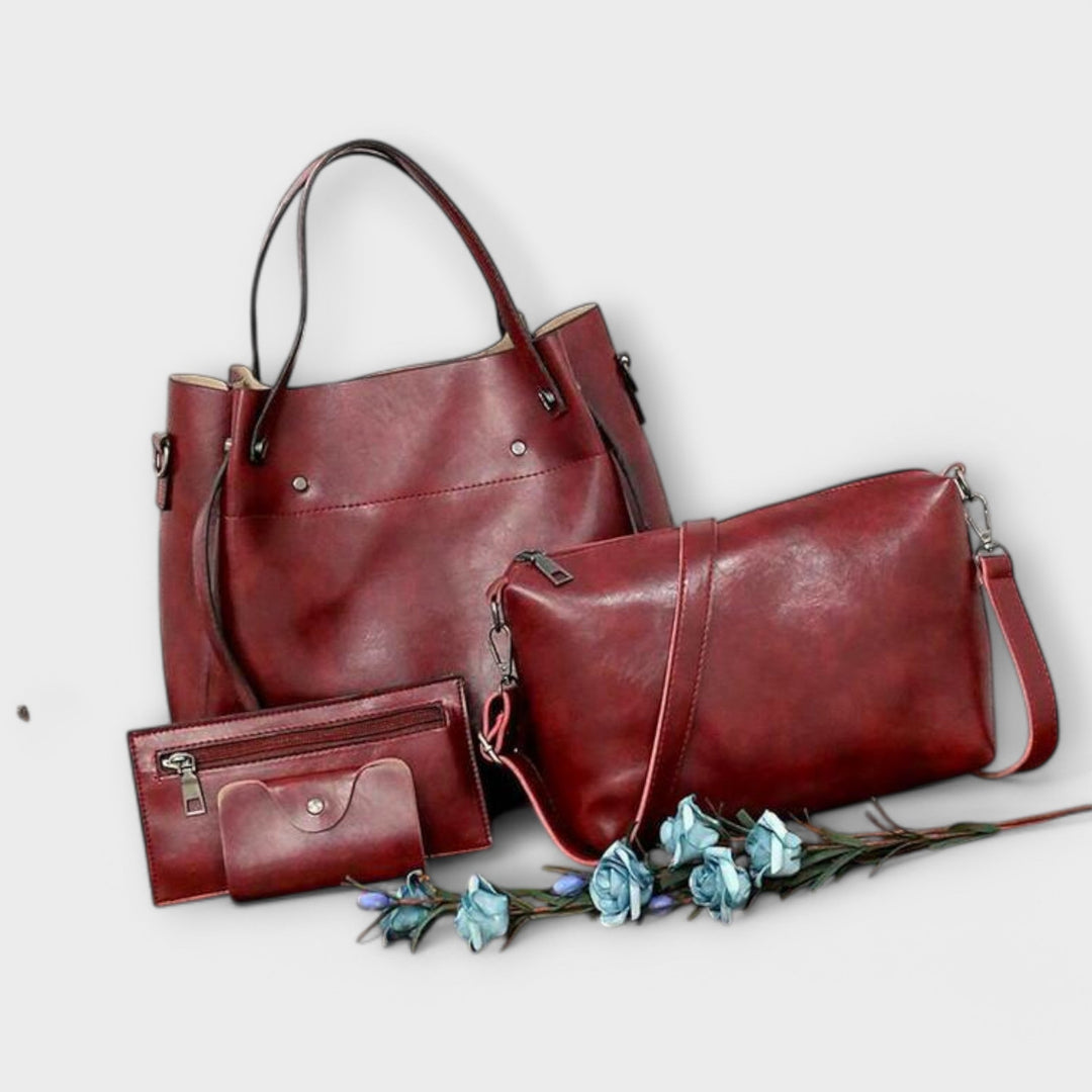 Iris | Set di borse vintage da 4 pezzi