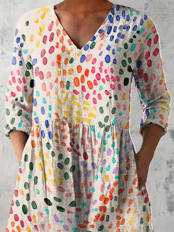 Ginevra | Blusa lunga con scollo a V
