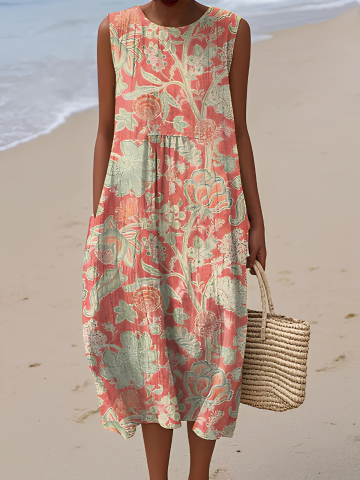 Martina | Abito Midi Floreale Beth