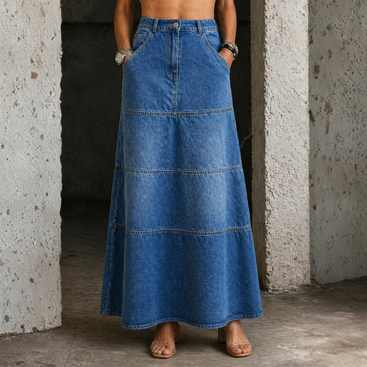 Nadia - Gonna in jeans midi