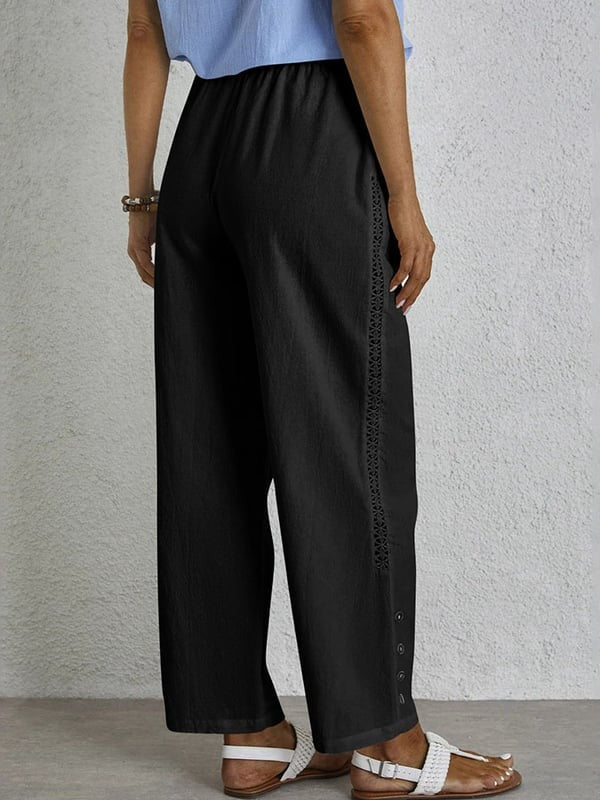 Isabella | Pantaloni Relaxed con Bottoni