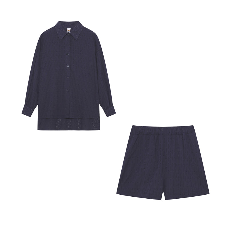 Stella | Completo Camicia e Pantaloni Corti Leggeri