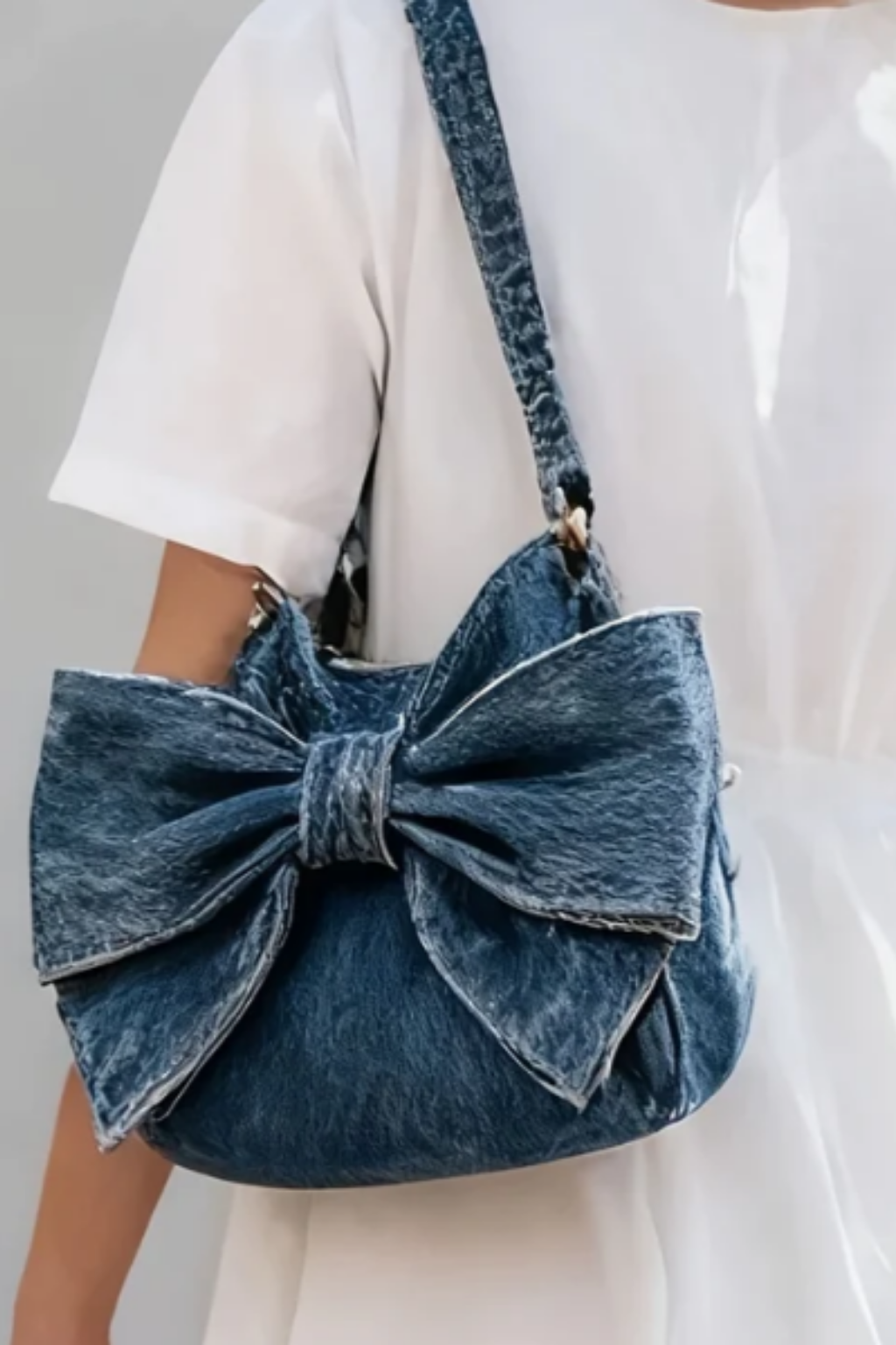Manuela - Borsa rétro con fiocco