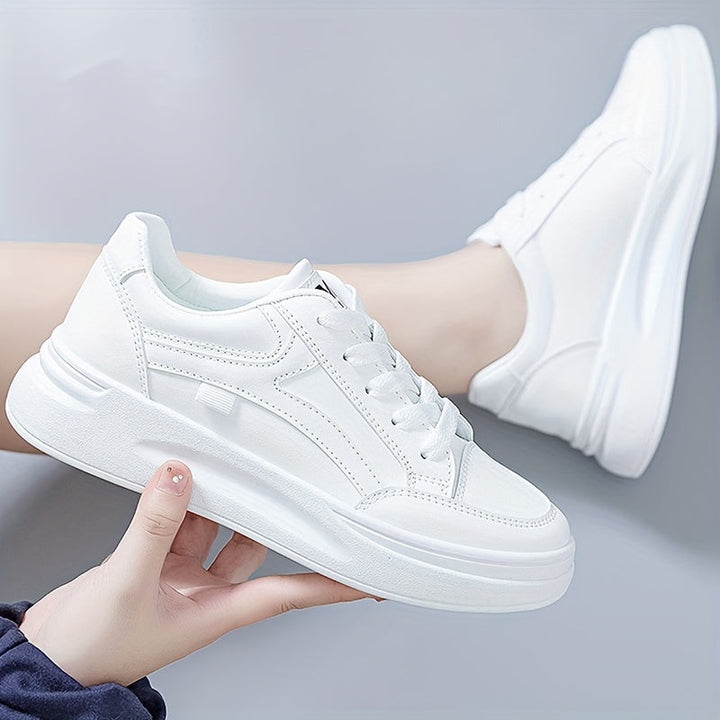 Letizia | Sneakers bianche chic comfort leggero