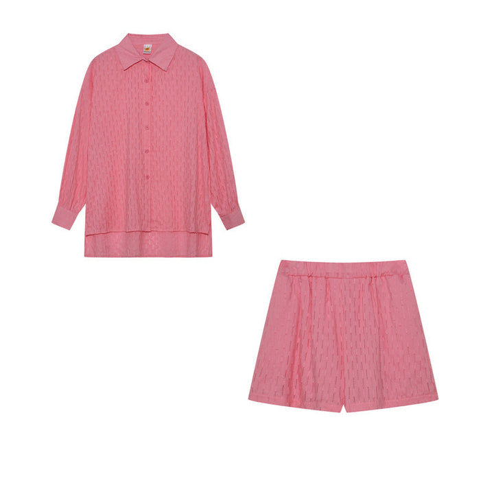 Stella | Completo Camicia e Pantaloni Corti Leggeri