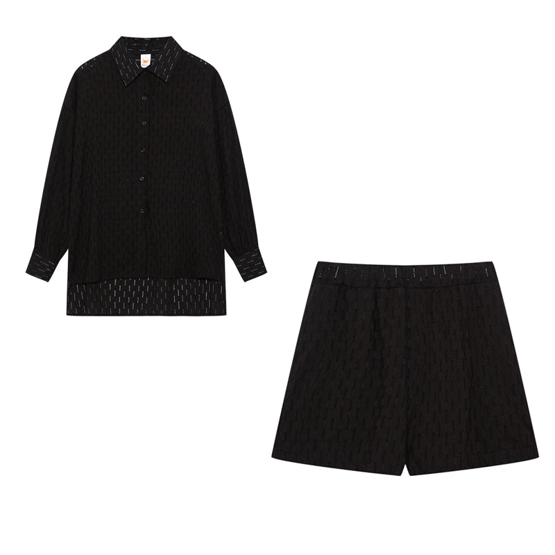 Stella | Completo Camicia e Pantaloni Corti Leggeri