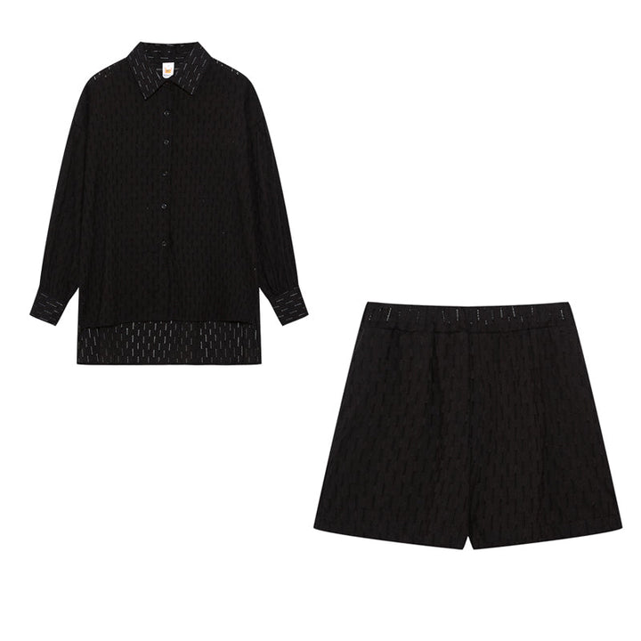 Stella | Completo Camicia e Pantaloni Corti Leggeri