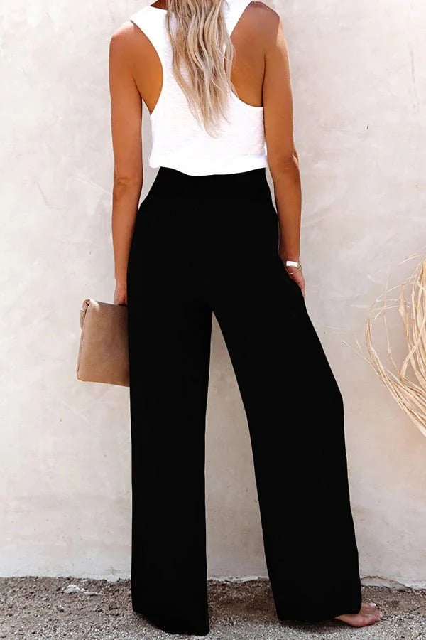 Federica | Pantalone a Vita Alta Relax