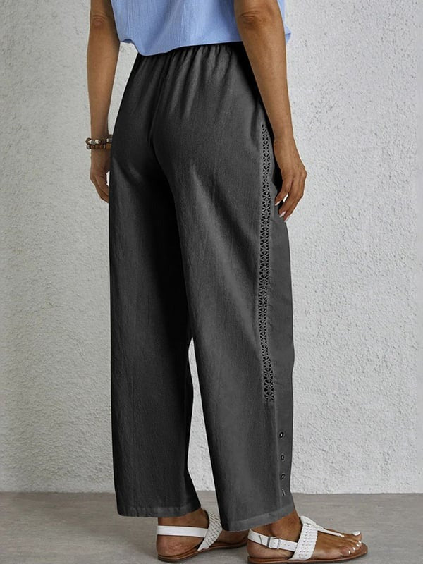 Isabella | Pantaloni Relaxed con Bottoni