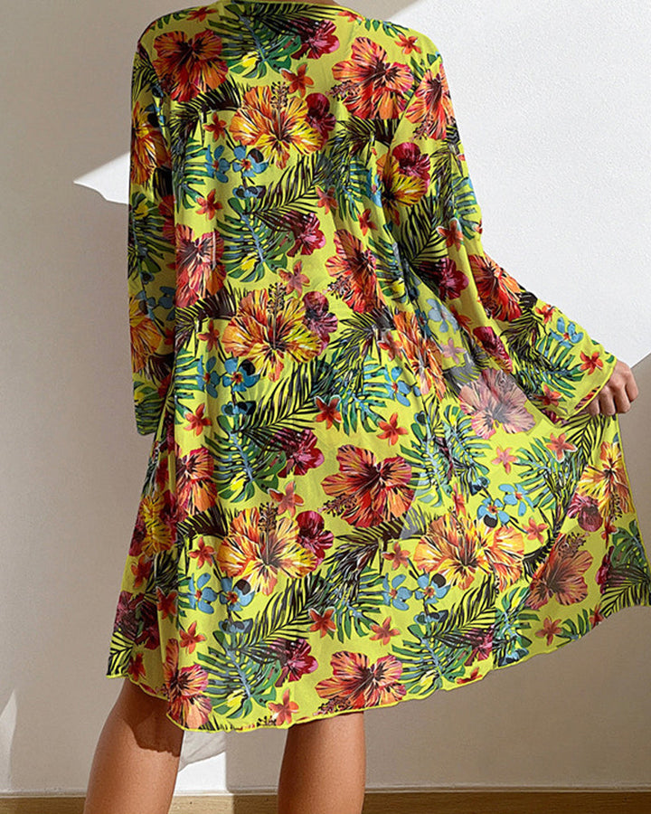 Glenda | Bikini con Gonna Floreale