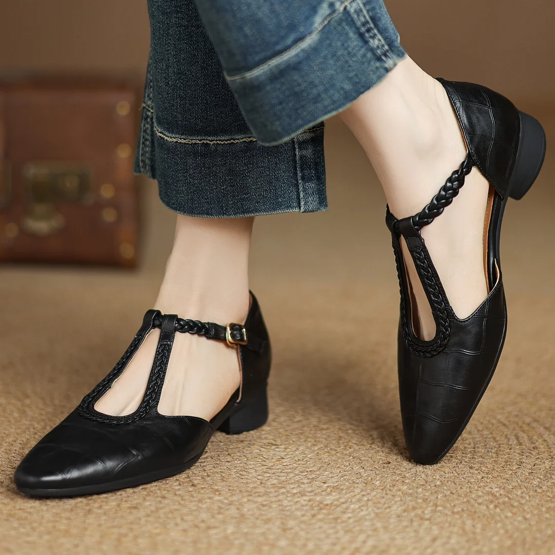 Mary Jane in pelle