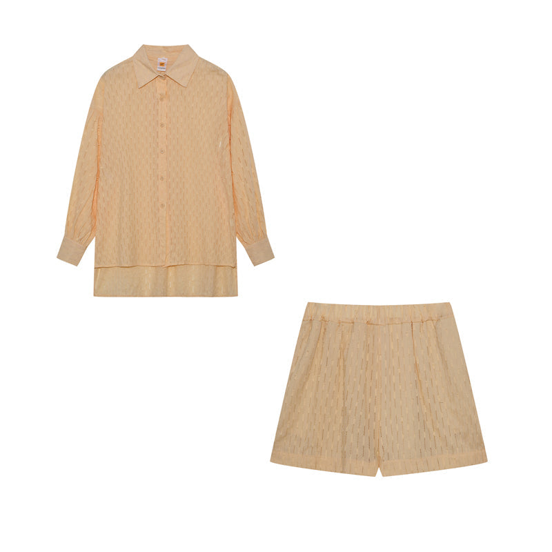 Stella | Completo Camicia e Pantaloni Corti Leggeri