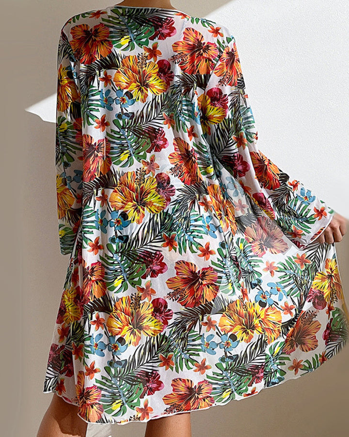 Glenda | Bikini con Gonna Floreale