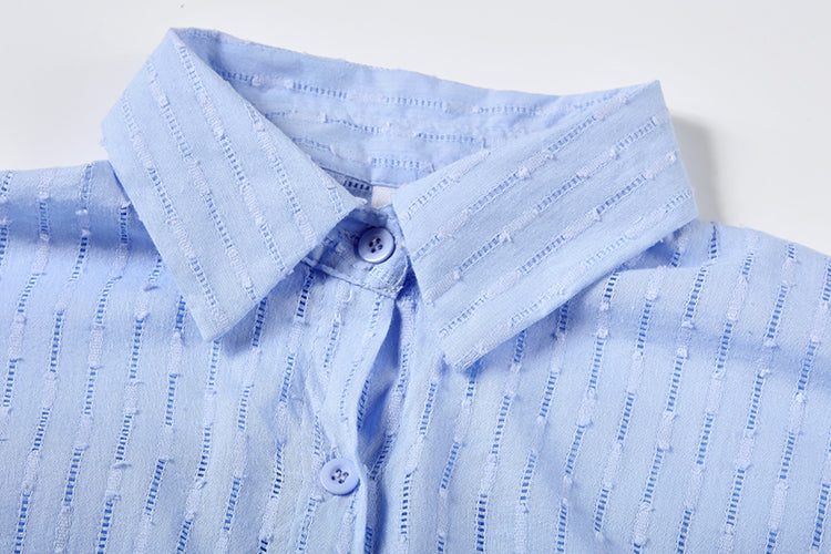 Stella | Completo Camicia e Pantaloni Corti Leggeri