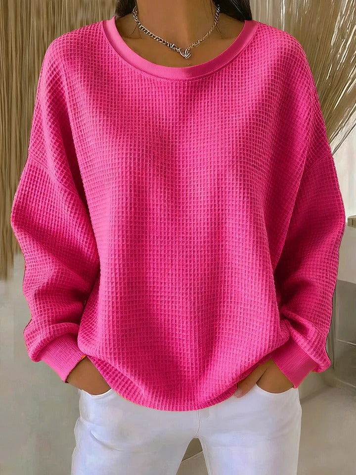 Eden | Maglione in maglia waffle