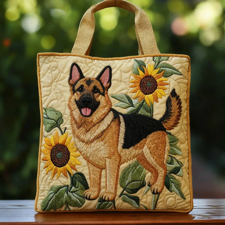 Sac Artigianale - Pastore Tedesco Floreale