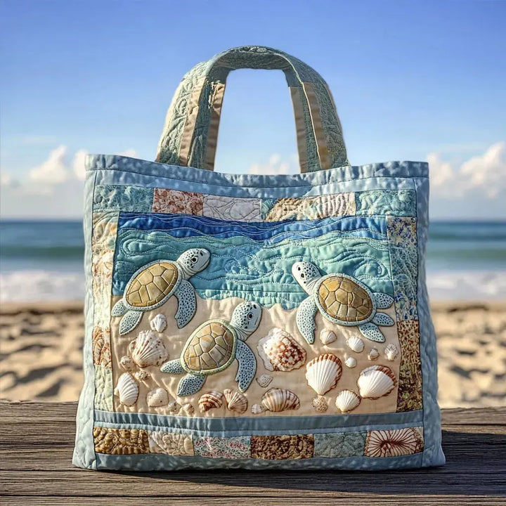 Sac Artigianale Matelassé - Tartarughe Marine