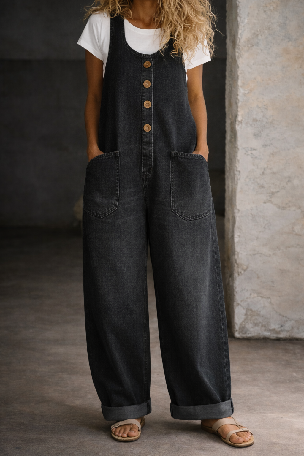 Valentina - Salopette vintage in cotone