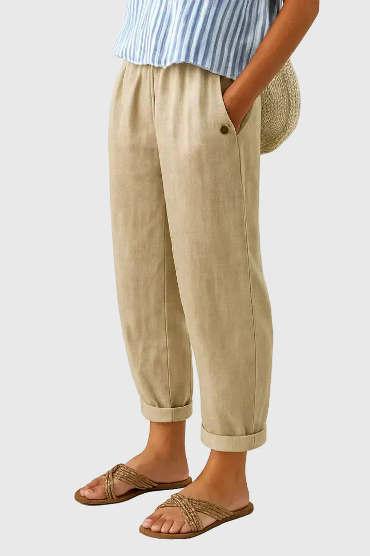 Flora | Pantaloni Chic e Confortevoli