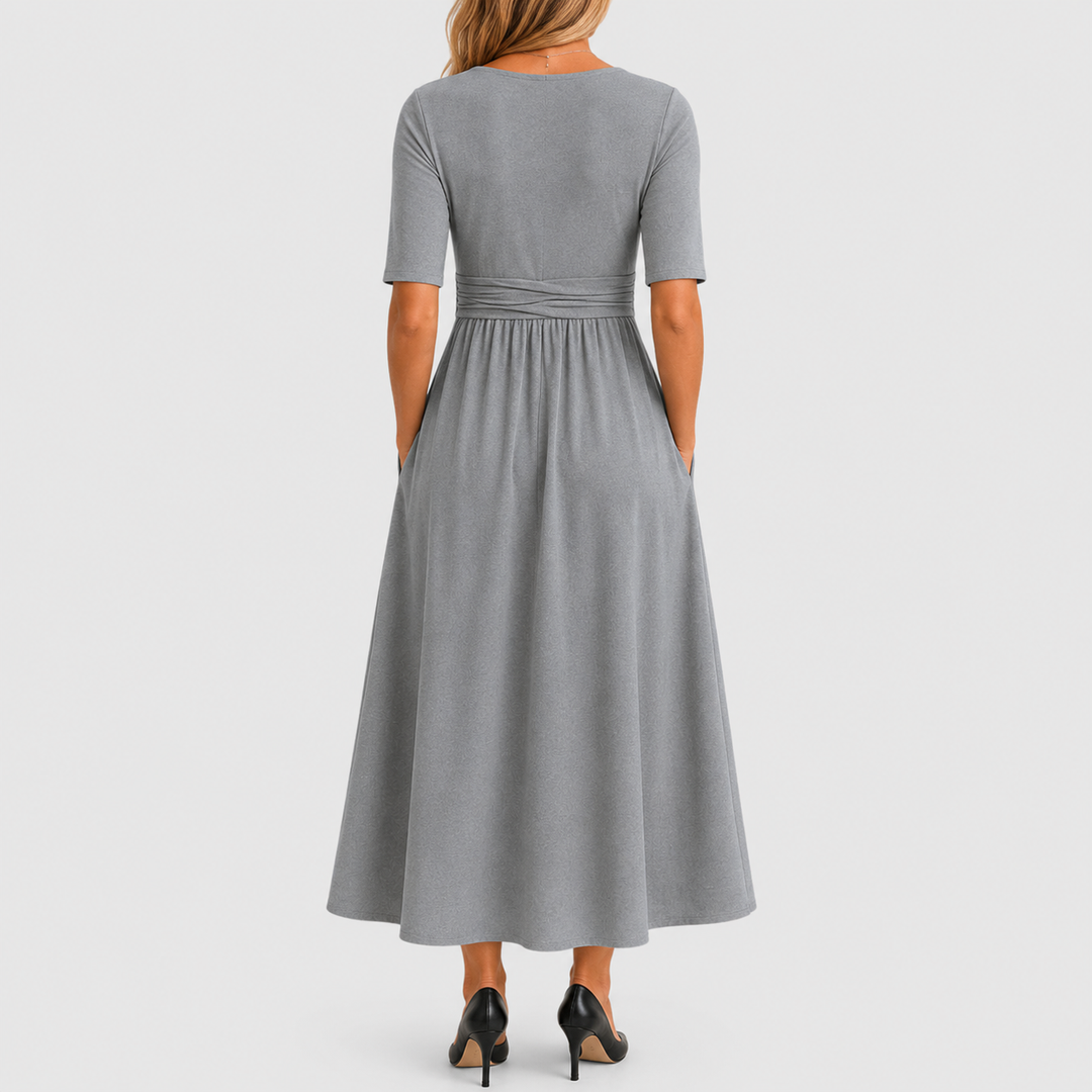 Elisa | Abito elegante a incrocio