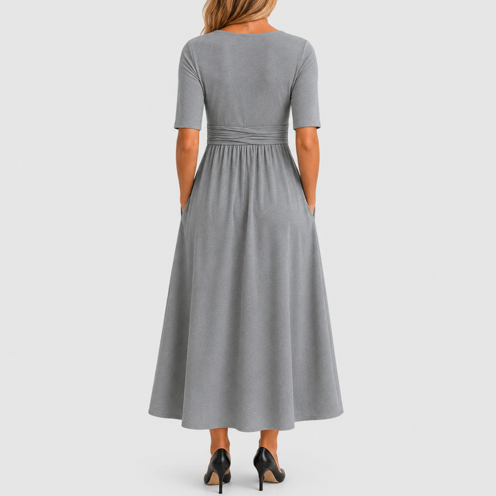 Elisa | Abito elegante a incrocio