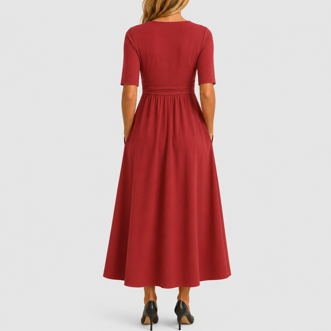 Elisa | Abito elegante a incrocio