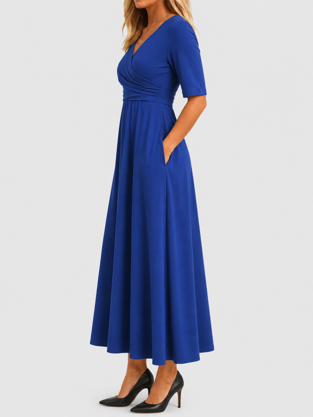 Elisa | Abito elegante a incrocio