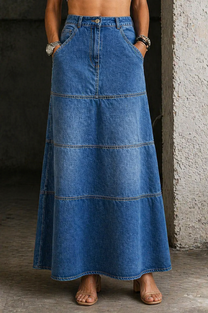 Nadia - Gonna in jeans midi