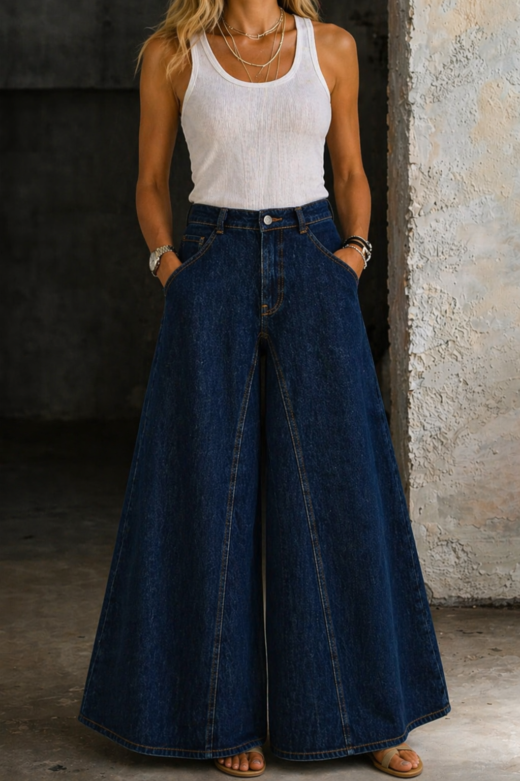 Noemi - Jeans a vita alta