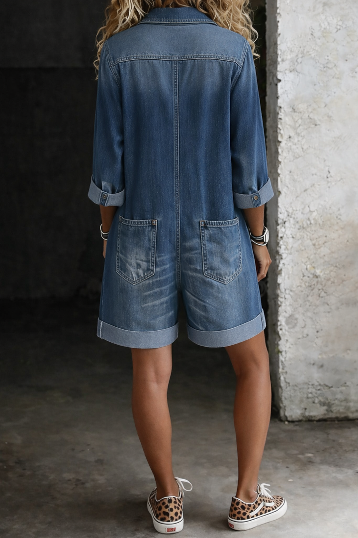 Francesca - Jumpsuit casual con shorts