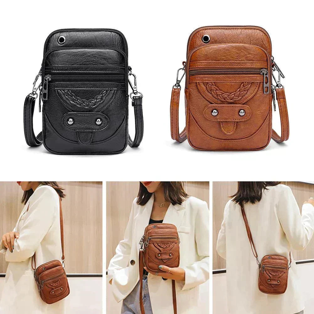 Laura | Borsa in Pelle Strutturata