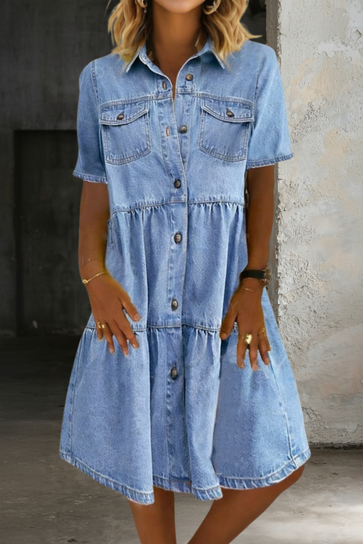 Raffaella - Abito elegante e casual in jeans