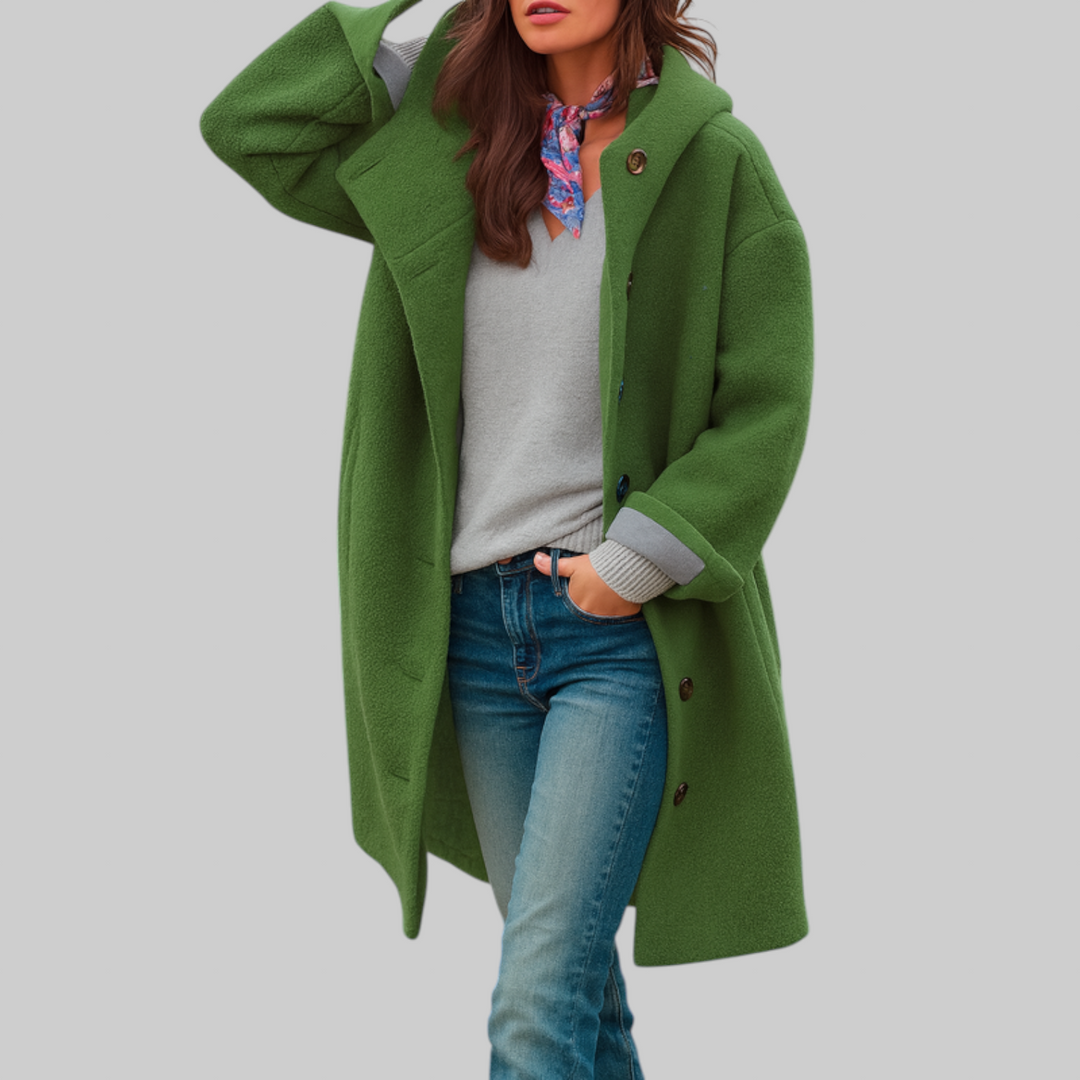 Caterina | cappotto quotidiano, di lunghezza media e confortevole