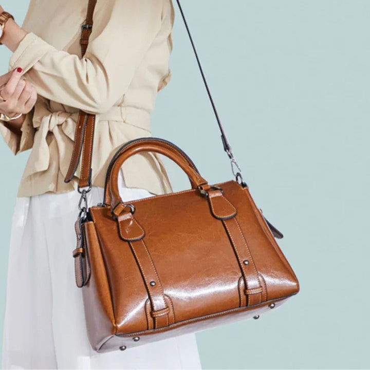 Carlotta | Borsa a spalla lucida
