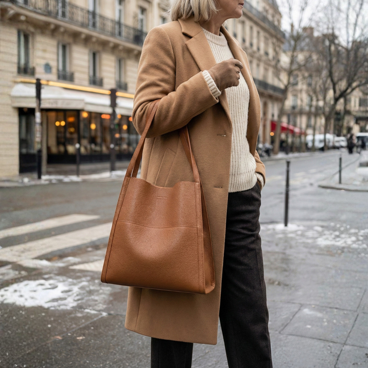 Tea | Elegante borsa a tracolla in pelle