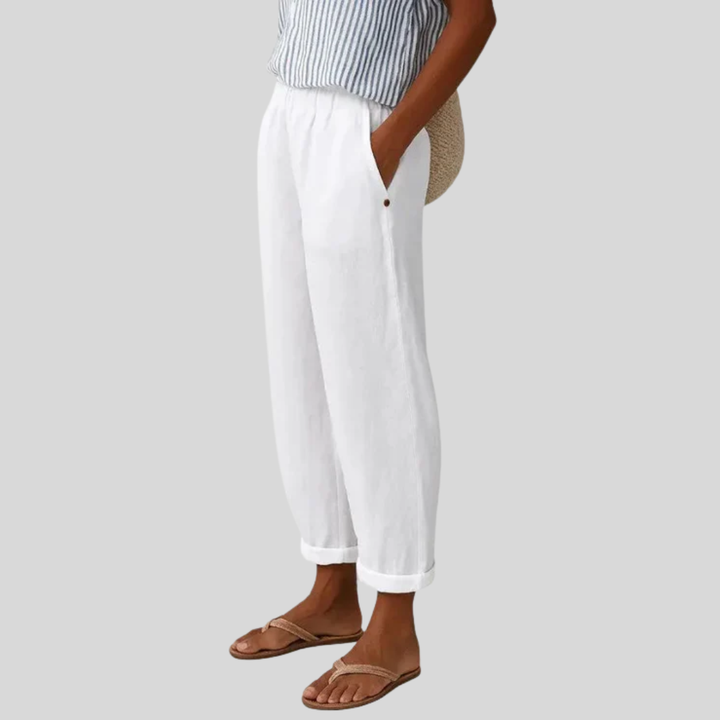Flora | Pantaloni Chic e Confortevoli