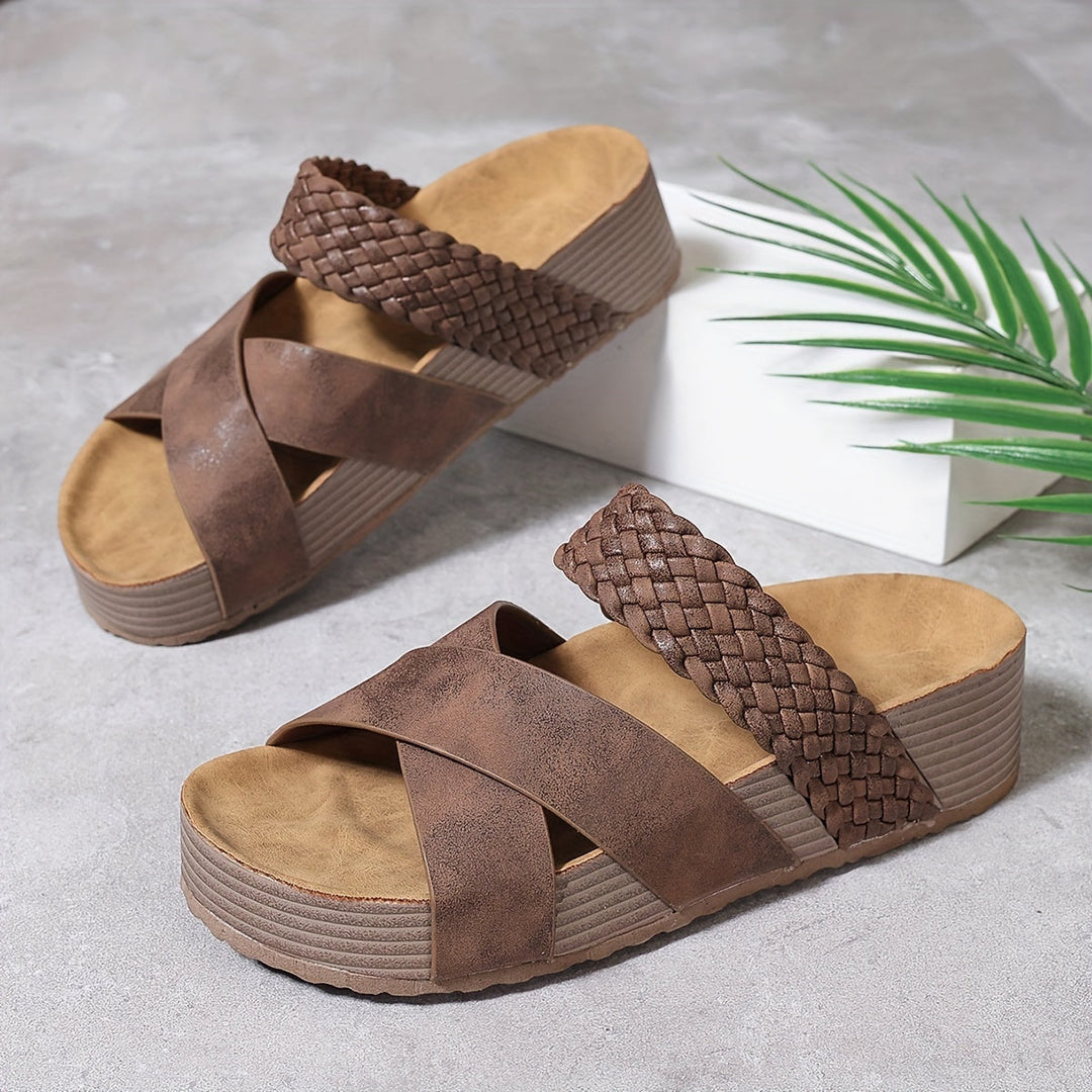 Eva | Sandali Eleganza Intrecciata