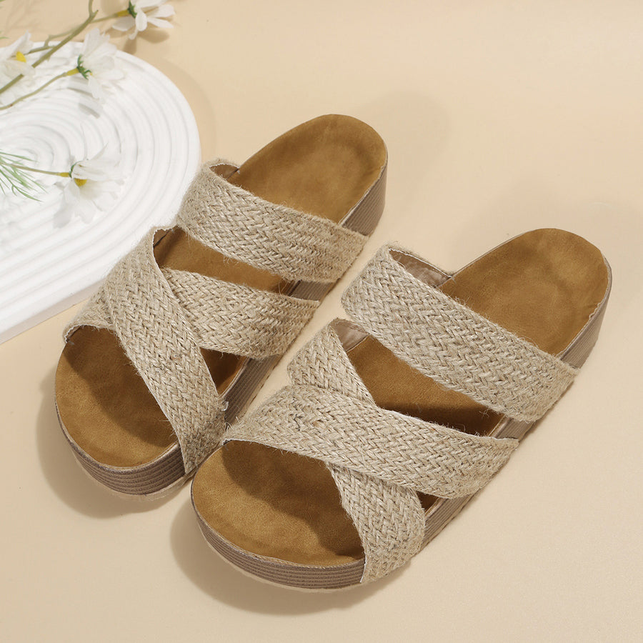 Eva | Sandali Eleganza Intrecciata